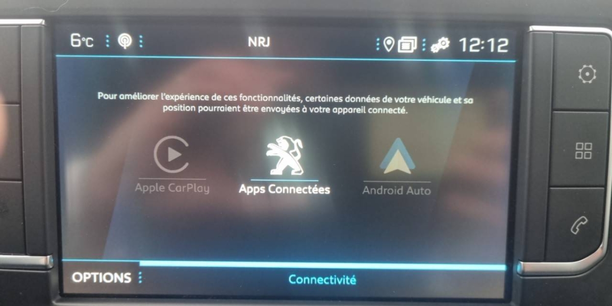 Autoradio GPS Peugeot partner et rifter depuis 2019 Android 12